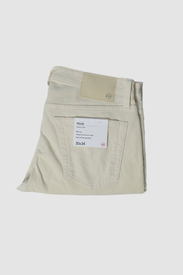 5 Pocket White Cream in Tellis