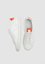 RUBIROSA SNEAKER ODILE IN WHITE AND ORANGE