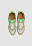 RUBIROSA SNEAKER JOAN IN WHITE AND GREEN