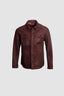 ISAIA PURPLE SUEDE OVERSHIRT