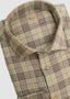 STENSTROMS LONG SLEEVE CHECKERED SPORT SHIRT IN GREY