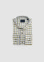CALDER WINDOWPANE LONG SLEEVE SPORT SHIRT IN OLIVE
