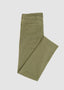 FAHERTY 5 POCKET STRETCH TERRY IN ISLAND OLIVE
