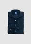 FINAMORE LONG SLEEVE SPORT SHIRT IN INDIGO FADED CORDUROY
