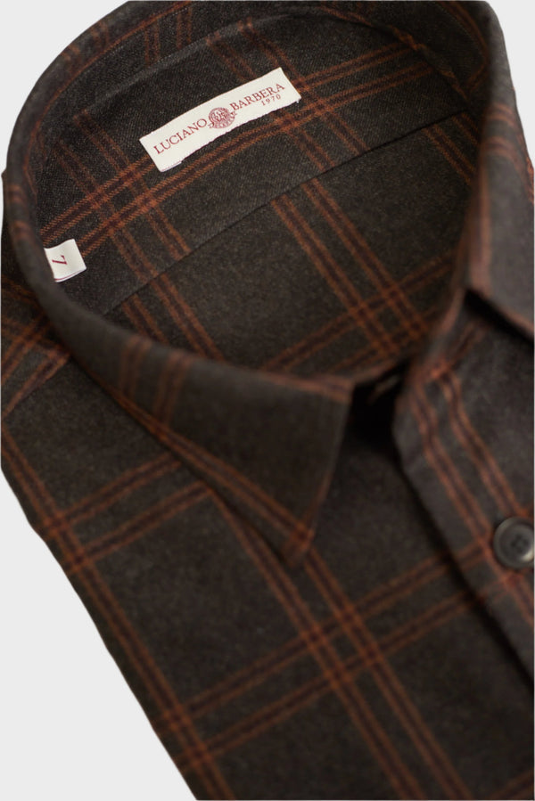 Outerwear Brown Cinnamon Pane