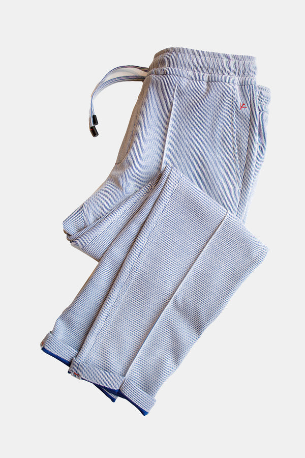Drawstring Trousers in White