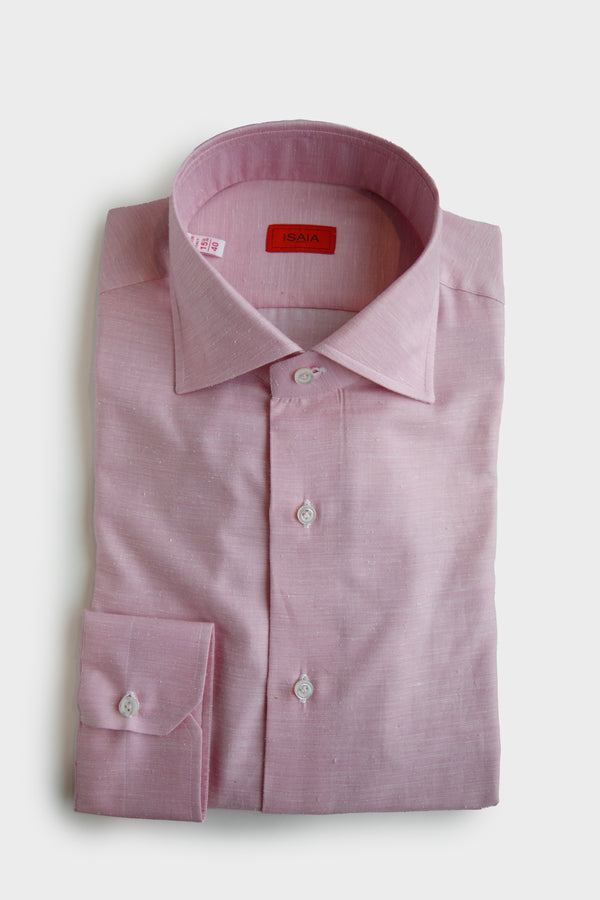 Long Sleeve Sport Shirt in Pink
